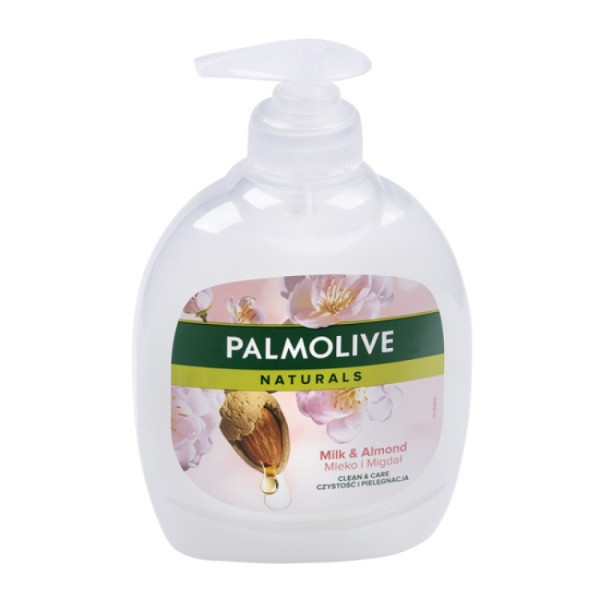 Mydło do rąk w płynie Palmolive, mleko i migdał (300ml) 700174 - 1