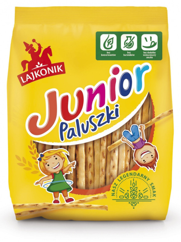 Paluszki Junior Lajkonik, 14 x 180 g 700380 - 1