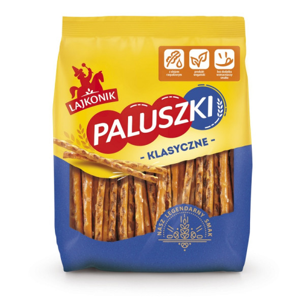 Paluszki słone Lajkonik, 21 x 300 g 700384 - 1