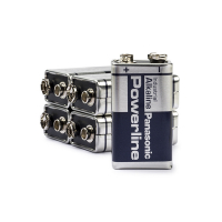 Baterie 9V 6LR61 Panasonic Powerline E-Block, 5 sztuk 204619