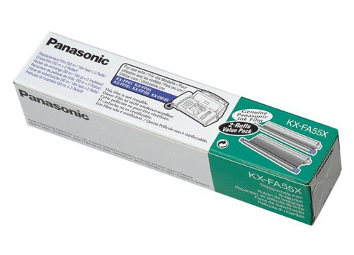 Panasonic KX-FA55X folia do faxu 2 sztuki, oryginalna KX-FA55X 075050 - 1