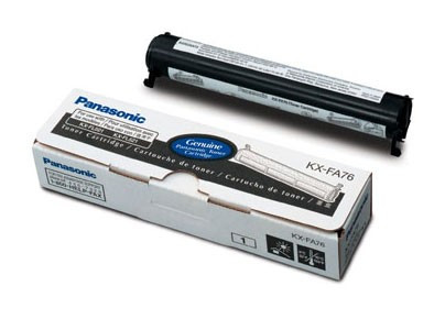 Panasonic KX-FA76X toner czarny, oryginalny Panasonic KX-FA76X 075040 - 1