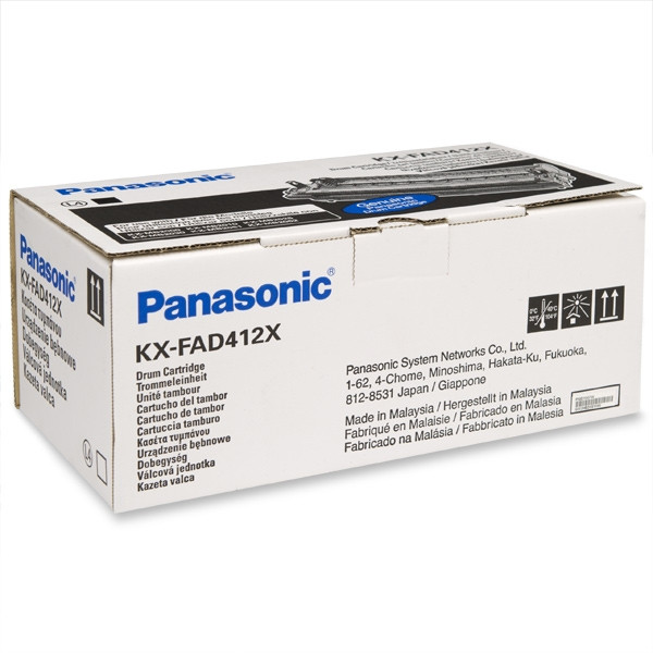 Panasonic KX-FAD412X bęben czarny, oryginalny KX-FAD412X 075256 - 1