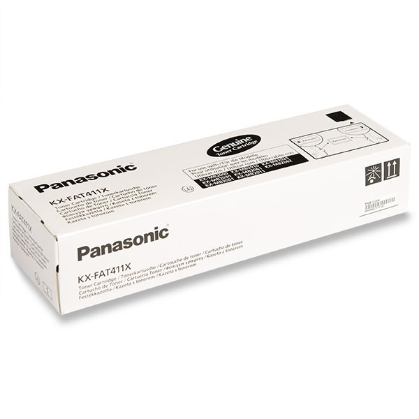 Panasonic KX-FAT411X toner czarny, oryginalny KX-FAT411X 075254 - 1