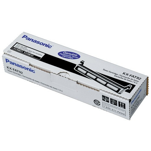 Panasonic KX-FAT92 toner czarny, oryginalny KXFAT92 075155 - 1