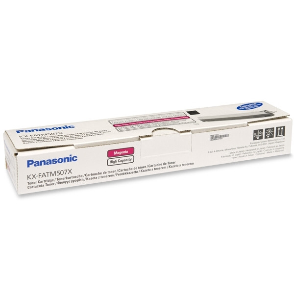 Panasonic KX-FATM507X toner czerwony o zwiększonej pojemności, oryginalny KXFATM507X 075218 - 1