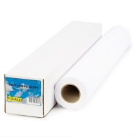 Papier do plotera powlekany, matowy 610 mm x 30 m (120 gramów), 123drukuj 155068