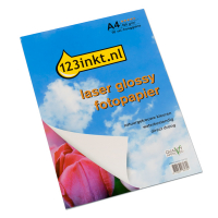 Papier fotograficzny A4 błyszczący do drukarek laserowych 160 gramów (50 kartek), 123drukuj CG965AC 300792