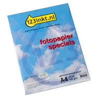 Papier fotograficzny błyszczący o strukturze skóry, 230 gramów, A4 (10 kartek), 123drukuj  064177