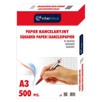 Papier kancelaryjny A3 krata, 500 arkuszy 144931