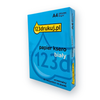 Papier ksero A4 80 g/m2 (500 szt.), 123drukuj