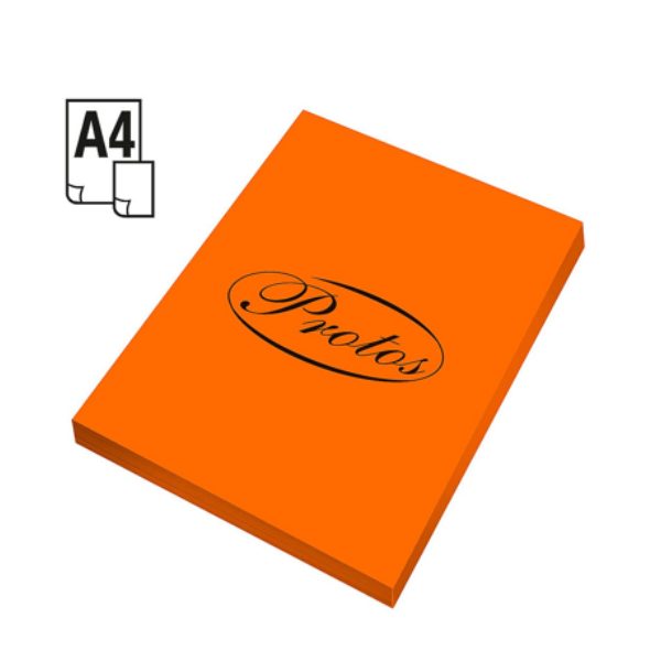 Papier ksero kolor A4, 75 gramów pomarańczowy neon, 100 szt. PAS008-IT371 246348 - 1