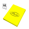 Papier ksero kolor A4, 80 gramów żółty neon, 100 szt.
