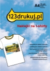 Papier transferowy na T-shirty (5 kartek), 123drukuj 4004C002C C13S041154C 060800