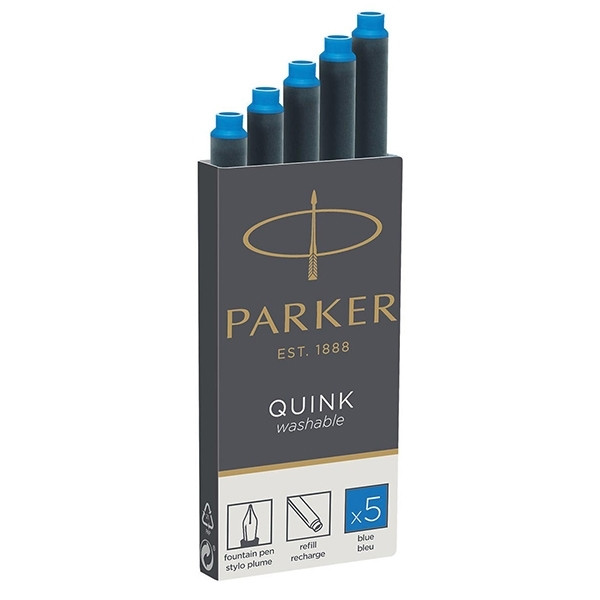 Parker Naboje atramentowe Parker Z11 niebieskie (5 sztuk) 1950383 S0116210 214002 - 1