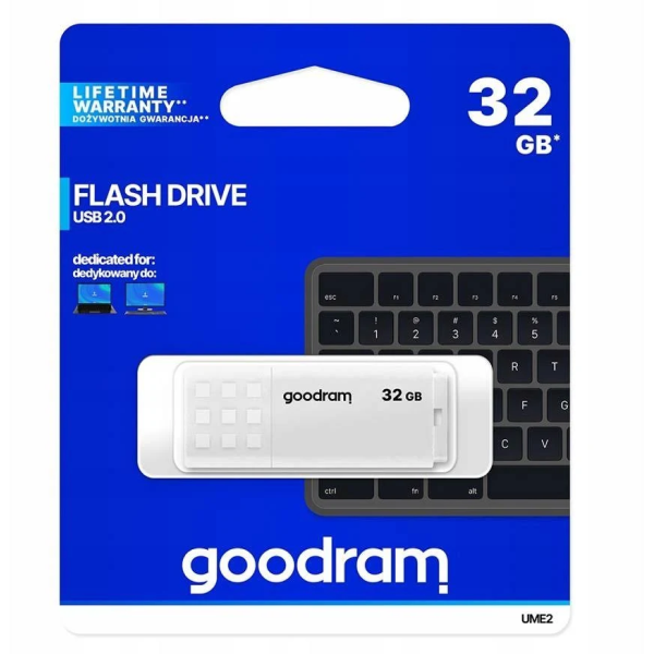 Pendrive 32GB Goodram UME2 USB 2.0 UME2-0320W0R11 246754 - 1