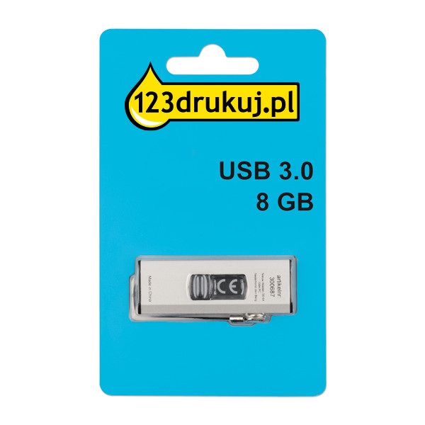 Pendrive 8GB USB 3.0, 123drukuj DTIG4/8GBC MR914 300687 - 1