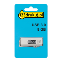 Pendrive 8GB USB 3.0, 123drukuj DTIG4/8GBC MR914 300687