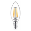 Żarówka E14 filamentowa LED Philips | świecowa | 2700K | 4,3 W (40 W)