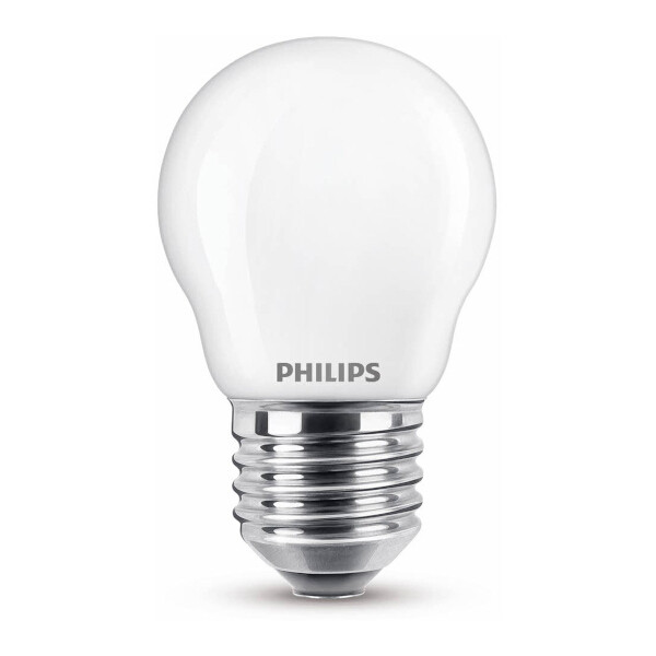 Philips Żarówka E27 LED Philips | kula | matowa | 2700K | 2,2 W (25 W) 929001345655 LPH02352 - 1