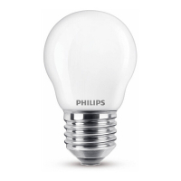 Philips Żarówka E27 LED Philips | kula | matowa | 2700K | 2,2 W (25 W) 929001345655 LPH02352