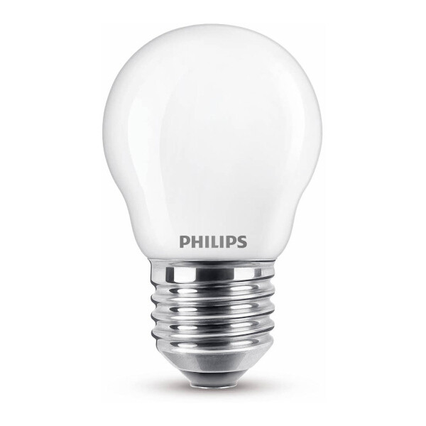 Żarówka E27 LED Philips | kula G45 | matowa | 4000K | 4,3 W (40 W) LPH02362 - 1