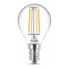 Philips Żarówka filamentowa LED Philips | E14 | kula | 2700K | 4,3 W (40 W) 929001890455 LPH02396