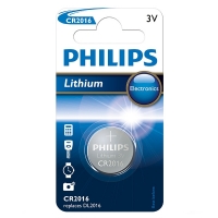 Philips Bateria litowa Philips CR2016, 1 sztuka CR2016/01B 098315