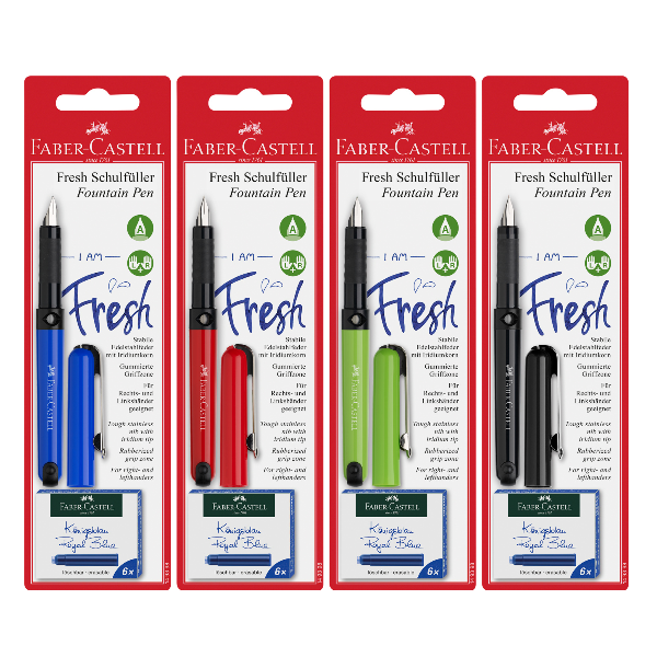 Pióro wieczne Faber Castell + 6 naboi  246565 - 1