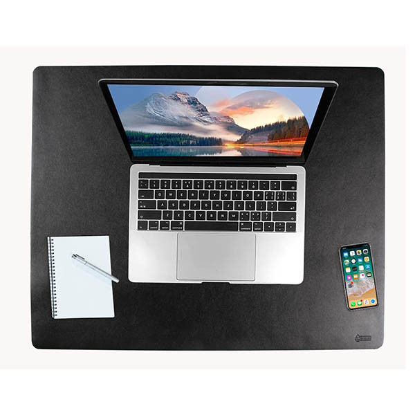 Podkładka na biurko 65 x 52 cm czarna, 123drukuj 302420 - 2