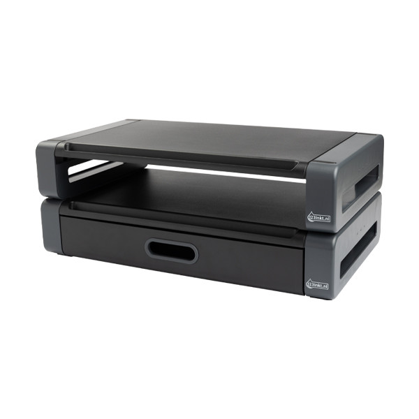 Podstawka pod monitor, czarny/szary, 123drukuj 302203 - 3