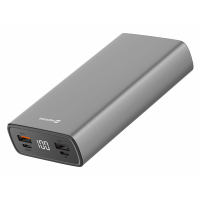 Powerbank Swissten, ALUMINIUM, Li-Pol, microUSB, 2x USB-A, USB-C (20000 mAh) 22013916 246999