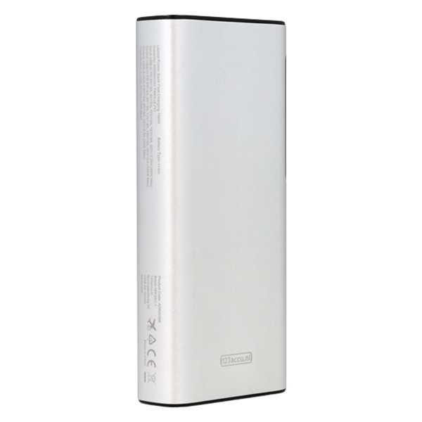 Powerbank do laptopa z szybkim ładowaniem | srebrny | (100 W, 20000 mAh) | 123drukuj ADR00366 - 5