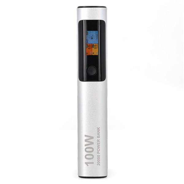 Powerbank do laptopa z szybkim ładowaniem | srebrny | (100 W, 20000 mAh) | 123drukuj ADR00366 - 6