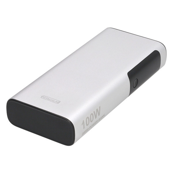 Powerbank do laptopa z szybkim ładowaniem | srebrny | (100 W, 20000 mAh) | 123drukuj ADR00366 - 7
