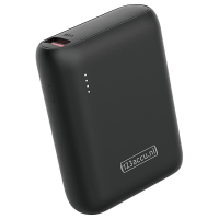 Powerbank z szybkim ładowaniem | czarny | (20 W, 10000 mAh) | 123drukuj ADR00364