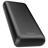 Powerbank z szybkim ładowaniem | czarny | (20 W, 20000 mAh) | 123drukuj ADR00365