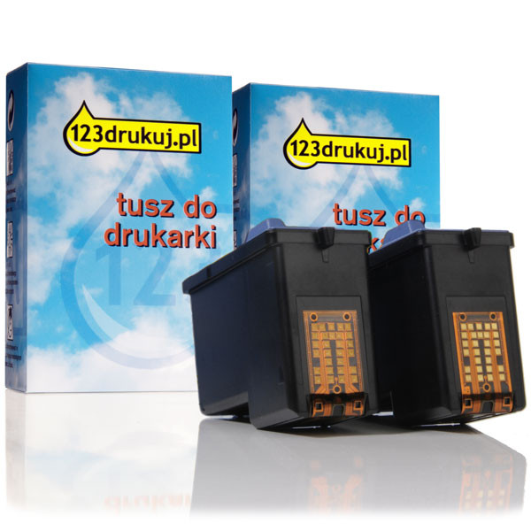 Promocja: 2 x Dell M4640 tusz czarny, wersja 123drukuj 592-10092 019070 - 1