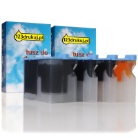 Promocja: Komplet tuszów do serii AJ-T20, wersja 123drukuj AJ-T20BC AJ-T20CC AJ-T20MC AJ-T20YC 125400