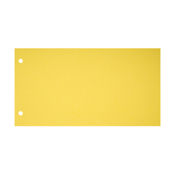 Przekładki 120x225 mm (100 sztuk), żółty, 123drukuj 301757 - 1