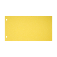 Przekładki 120x225 mm (100 sztuk), żółty, 123drukuj 301757