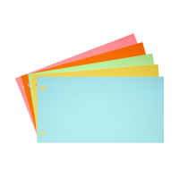 Przekładki 120x225 mm (500 sztuk), kolorowe, 123drukuj 302163