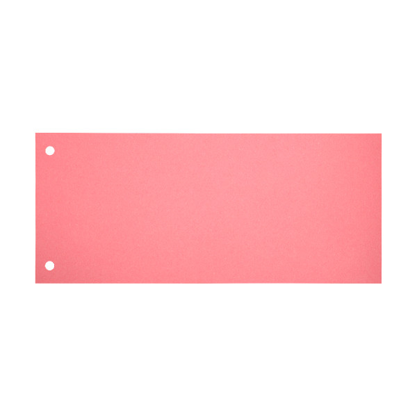 Przekładki 1/3 A4, 105x240 mm (100 szt.), różowy, 123drukuj 301753 - 1