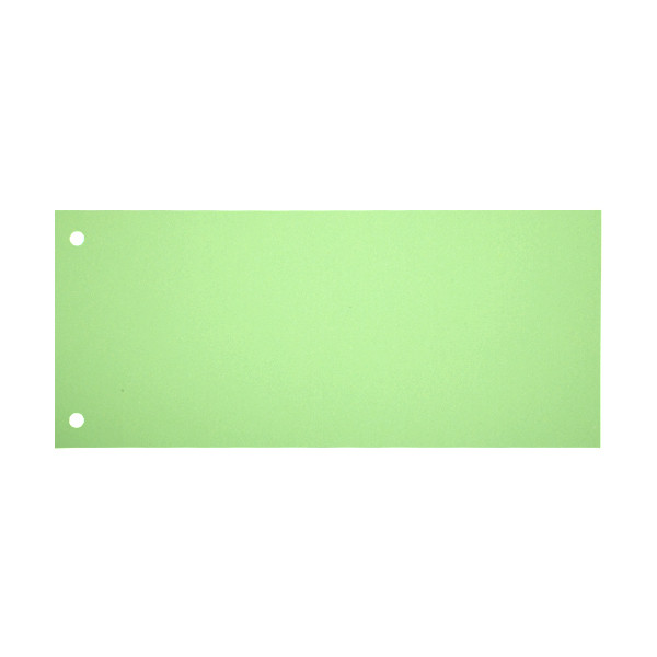 Przekładki 1/3 A4, 105x240 mm (100 szt.), zielony, 123drukuj 301751 - 1