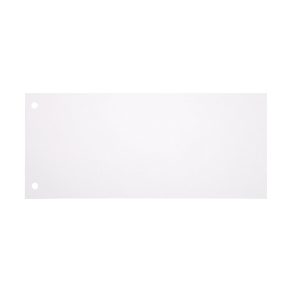 Przekładki 1/3 A4, 240x105 mm (100 szt.), biały, 123drukuj 301754 - 1