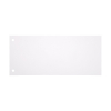 Przekładki 1/3 A4, 240x105 mm (100 szt.), biały, 123drukuj 301754 - 1