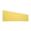 Przekładki trapezowe, 240 x 105 / 60 mm (100 szt.), żółte, 123drukuj 301770 - 1