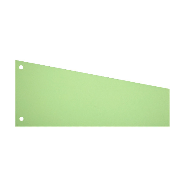 Przekładki trapezowe, 240 x 105 / 60 mm (100 szt.), zielone, 123drukuj 301766 - 1