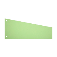 Przekładki trapezowe, 240 x 105 / 60 mm (100 szt.), zielone, 123drukuj 301766