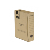 Pudło archiwizacyjne Q-Connect, karton, A4/80 mm, szary (20 sztuk) KF15832 246680